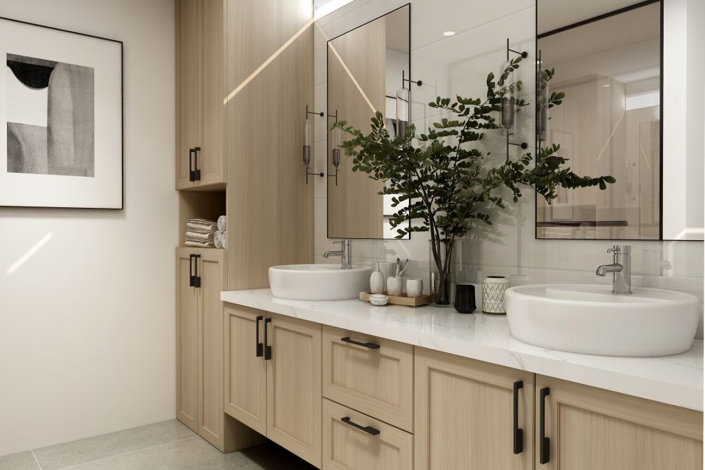 Bathroom of House 198 in Cantref