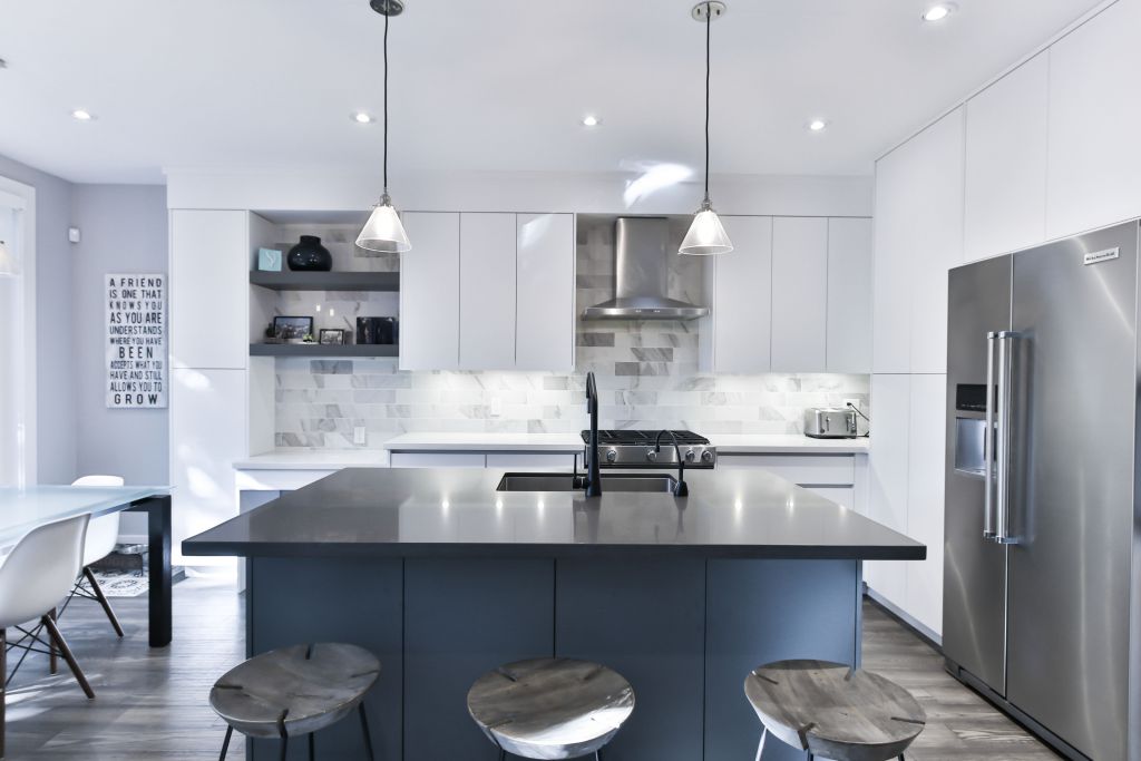 Kitchen of House 110 in Hambleton
