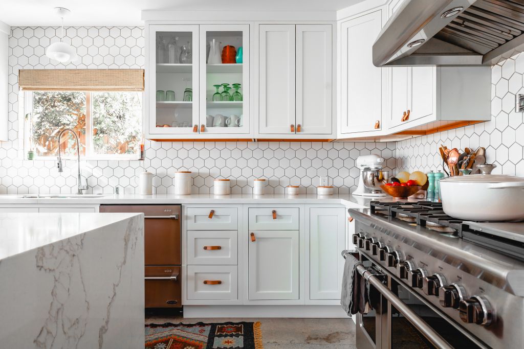 Kitchen of House 232 in Pembroke Dock Market