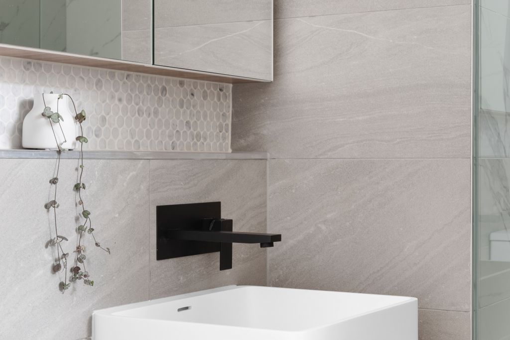 Bathroom of House 247 in Graig