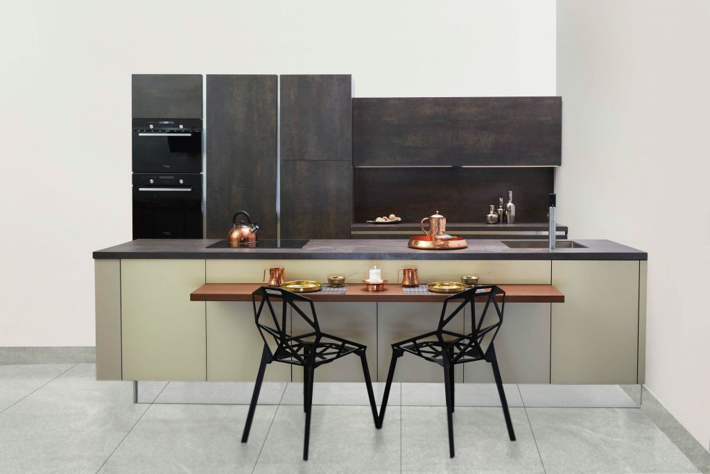 Kitchen of House 243 in Graig