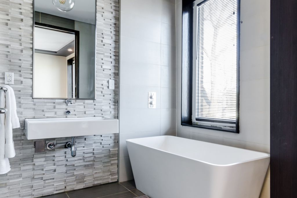 Bathroom of House 149 in North Isles
