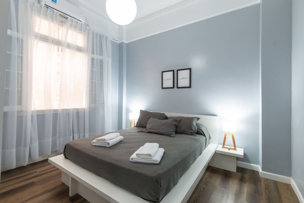 Bedroom of House 54 in Southwark